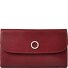  Athena Porte-monnaie Protection RFID Cuir véritable 17.5 cm Modéle rot