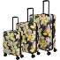  Cruise 4 roulettes Set de valises 3 pièces Modéle gelbe orchidee