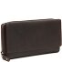  Shanghai Porte-monnaie Protection RFID Cuir 19 cm Modéle brown