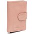  Kaunas Porte-monnaie Protection RFID Cuir 7.5 cm Modéle vintage rose