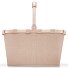  Sac à provisions Carrybag 48 cm Modéle frame twist coffee
