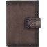  Dallas Étui pour cartes de crédit Protection RFID Cuir 7 cm Modéle grey