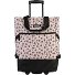  Wheel "Print" Chariot à provisions 50 cm Modéle beige-rosa