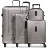  Essentials 14 Set de valises à 4 roulettes + Beautycase 4 pcs. avec soufflet extensible Modéle coffee grey metallic