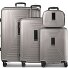  Essentials 14 Set de valises à 4 roulettes + Beautycase 4 pcs. avec soufflet extensible Modéle coffee grey metallic