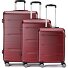  5583 4 roulettes Set de valises 3 pièces Modéle granatrot