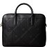  Embossed Porte-documents 36 cm Compartiment pour ordinateur portable Modéle black