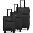  Jupiter 4X 4 roues Set de valises 3 pièces Modéle black