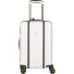  Cadence 4 roulettes Trolley de cabine 55 cm avec soufflet d'extension Modéle elfenbein-blau