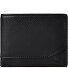  Stone Porte-monnaie Protection RFID Cuir véritable 11 cm Modéle black