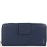  Milano Porte-monnaie RFID cuir 19 cm Modéle navy