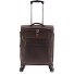  2000 4 roulettes Trolley de cabine 55 cm avec soufflet d'extension Modéle brown
