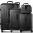  Essentials 14 Set de valises à 4 roulettes + Beautycase 4 pcs. avec soufflet extensible Modéle black metallic