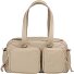  Pocket Sac à bandoulière Cuir véritable 33 cm Modéle grigio sabbia