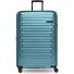  Collection 04 THE LARGE + 4 roulettes Trolley L 75 cm avec soufflet d'extension Modéle ice blue-metallic