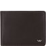  Polo Porte-monnaie Protection RFID Cuir véritable 12 cm Modéle dunkelbraun
