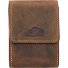  Etui à cigarettes vintage en cuir 7,5 cm Modéle braun