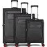  Oxford 4 roues Set de valises 3 pièces '"avec soufflet d''extension"' Modéle schwarz