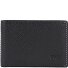  Porte-monnaie Prato RFID cuir 10 cm Modéle schwarz