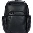  Roadster Sac à dos professionnel Cuir 38 cm Compartiment pour ordinateur portable Modéle black