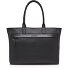  Anna Shopper Sac RFID Cuir 45 cm Compartiment pour ordinateur portable Modéle black