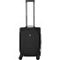  Crosslight 4 roulettes Trolley de cabine 55 cm avec soufflet d'extension Modéle black
