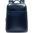  Blue Square Daypack Protection RFID Cuir 37 cm Compartiment pour ordinateur portable Modéle blue