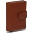  Leipzig Étui pour cartes de crédit Protection RFID Cuir 7.5 cm Modéle cognac