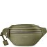  Sac banane en cuir « Bologna » à double fermeture éclair, à porter en bandoulière, 25 cm Modéle olive