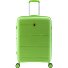  0800 4 roulettes Trolley 65 cm avec soufflet d'extension Modéle green