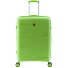  0800 4 roulettes Trolley 65 cm avec soufflet d'extension Modéle green