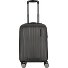  Moonrock 4 roulettes Trolley de cabine 55 cm avec soufflet d'extension Modéle black brushed