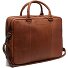  Wax Pull Up Porte-documents Cuir 41 cm Compartiment pour ordinateur portable Modéle cognac