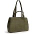  Nerissa Sac à main Cuir véritable 32 cm Modéle olive green
