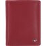  Polo Porte-monnaie Protection RFID Cuir véritable 9 cm Modéle rot