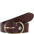  Ceinture en cuir Modéle dunkelbraun | 90 cm
