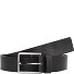  Ceinture Essential en cuir Modéle black | 115 cm