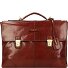  Vespucci Attaché-case Cuir véritable 40 cm Compartiment ordinateur Modéle marrone