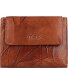  Donna Aurona Porte-monnaie en cuir RFID 14 cm Modéle cognac