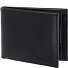  Leather Porte-monnaie Protection RFID Cuir véritable 11 cm Modéle schwarz-circle bloom