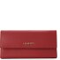  Bologna Leather Porte-monnaie Cuir véritable 19 cm Modéle red