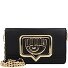  Eyelike buckle Portefeuille d'embrayage 19.5 cm Modéle black