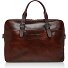  Rien Porte-documents RFID en cuir 41 cm Compartiment pour ordinateur portable Modéle cognac