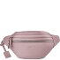  Sac banane en cuir « Bologna » à double fermeture éclair, à porter en bandoulière, 25 cm Modéle rose