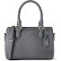  Sac bowling en cuir de Bologne, sac à main, sac à bandoulière, Cuir, 26 cm Modéle grey