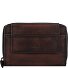  Destressed Porte-monnaie Protection RFID Cuir 13.5 cm Modéle teak brown