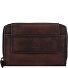  Destressed Porte-monnaie Protection RFID Cuir 13.5 cm Modéle teak brown
