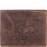  Vintage Porte-monnaie Cuir 12.5 cm Modéle stag