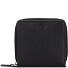  Vika Porte-monnaie Protection RFID Cuir 10 cm Modéle black