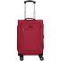  Monterrey 4 roulettes Trolley 58 cm avec soufflet d'extension Modéle rot